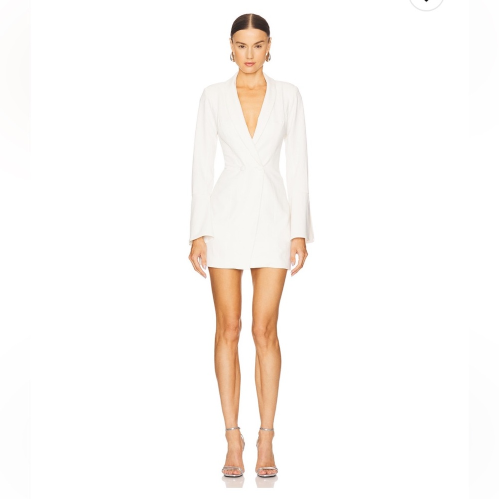 REVOLVE Chic White Mini Dress